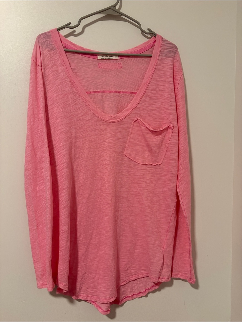 We the Free Long Sleeve Lightweight Loungewear Top Size M